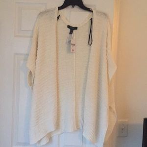 NWT Forever 21 short sleeved sweater/cardigan M